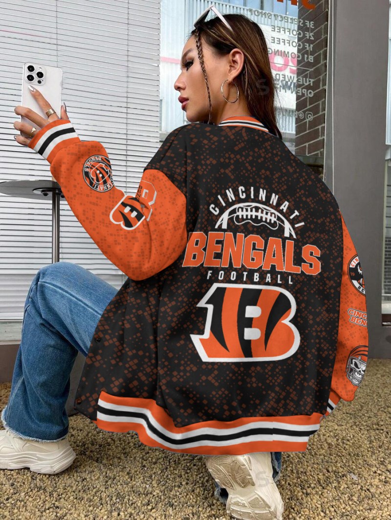 Cincinnati Bengals Jacket Back View