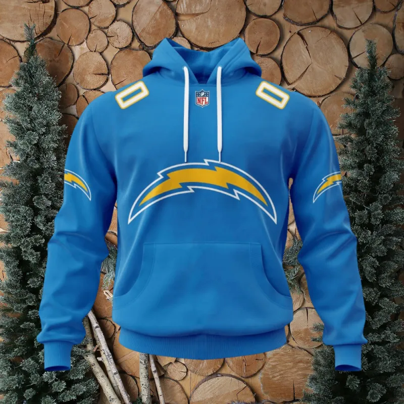 Los Angeles Chargers Personalized Hoodie