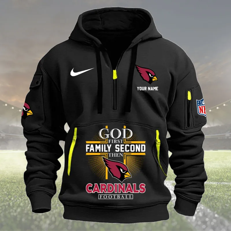 Black Arizona Cardinals Hoodie