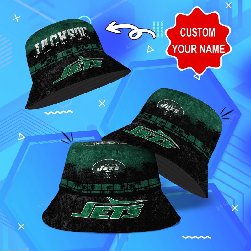New York Jets Personalized Bucket Hat