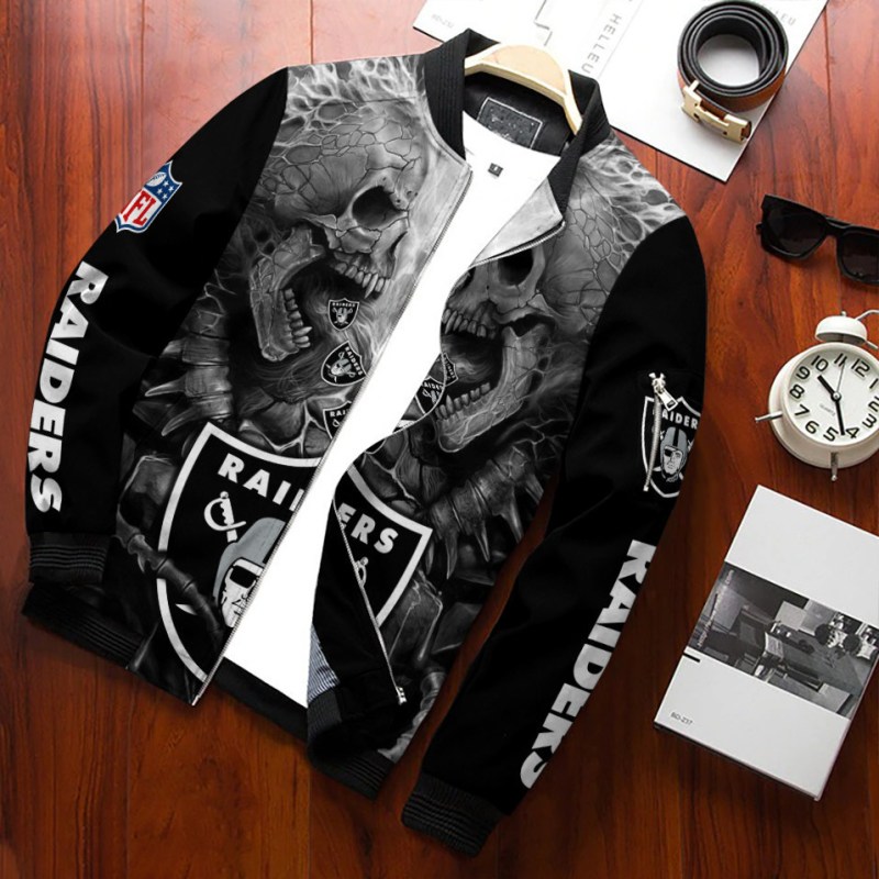 Las Vegas Raiders Bomber Jacket