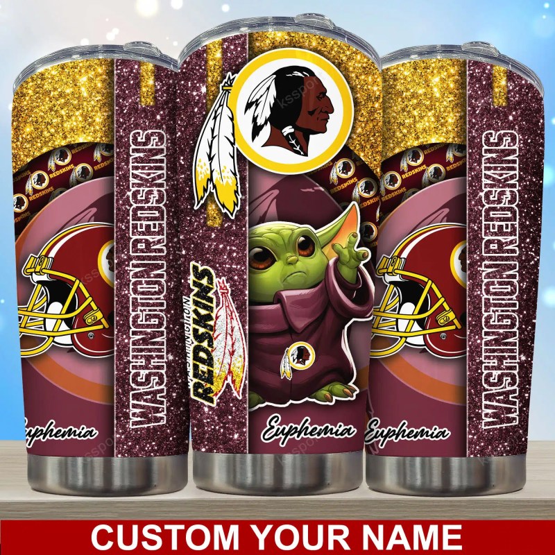Washington Redskins Personalized Tumbler