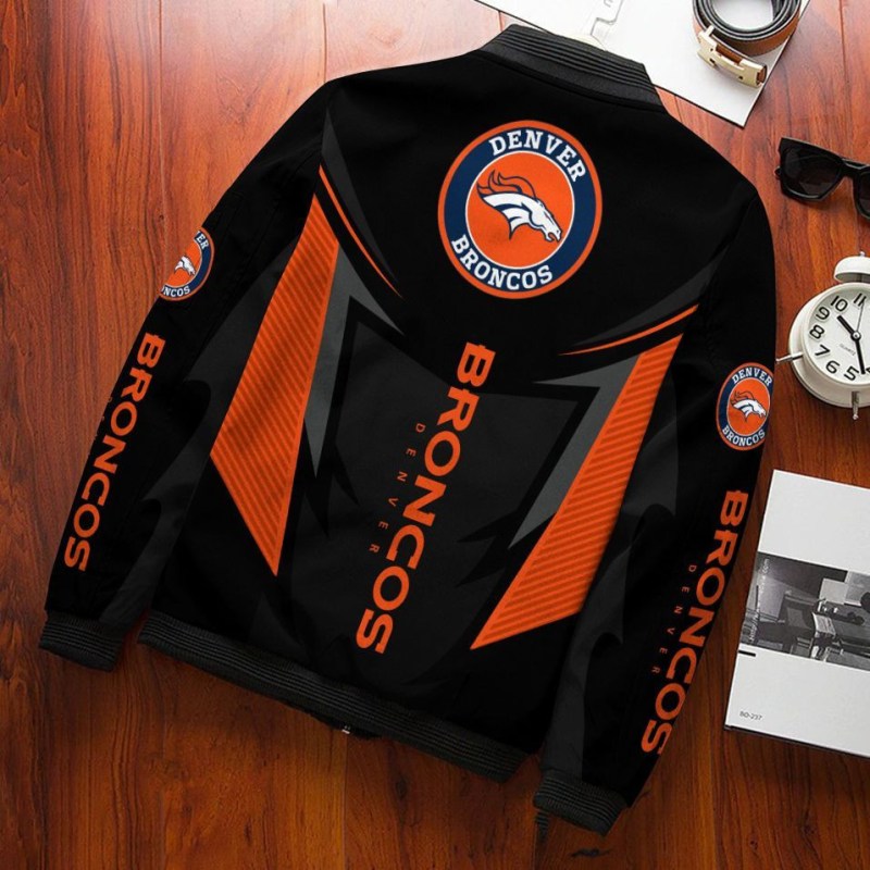 Denver Broncos Bomber Jacket Design