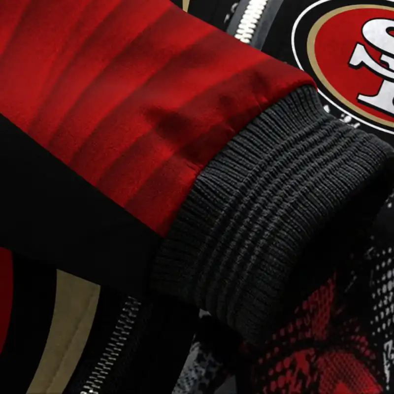 San Francisco 49ers Bomber Jacket Image 4