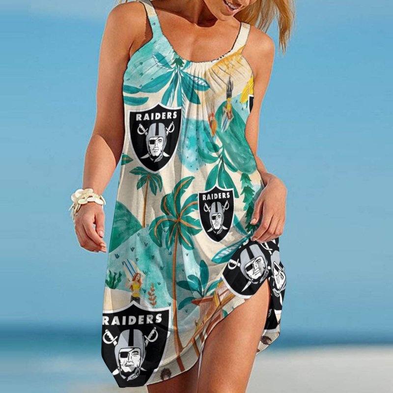 Las Vegas Raiders Beach Dress