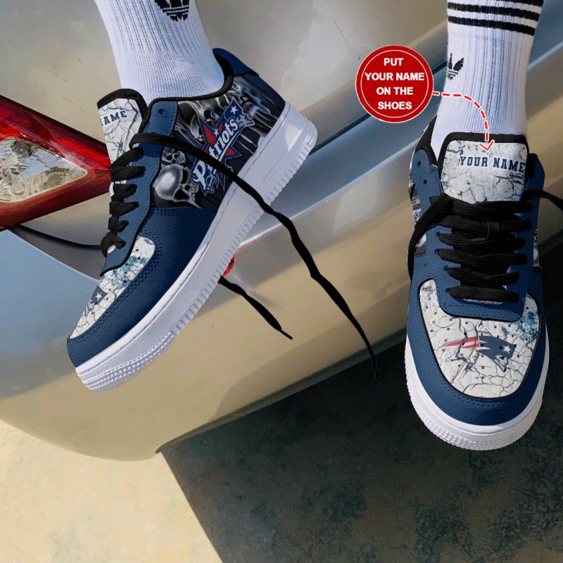 New England Patriots Personalized AF1 Shoes