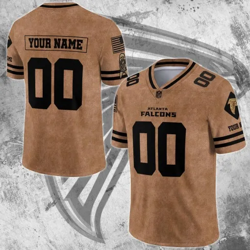 Atlanta Falcons Personalized V-neck Football Jersey