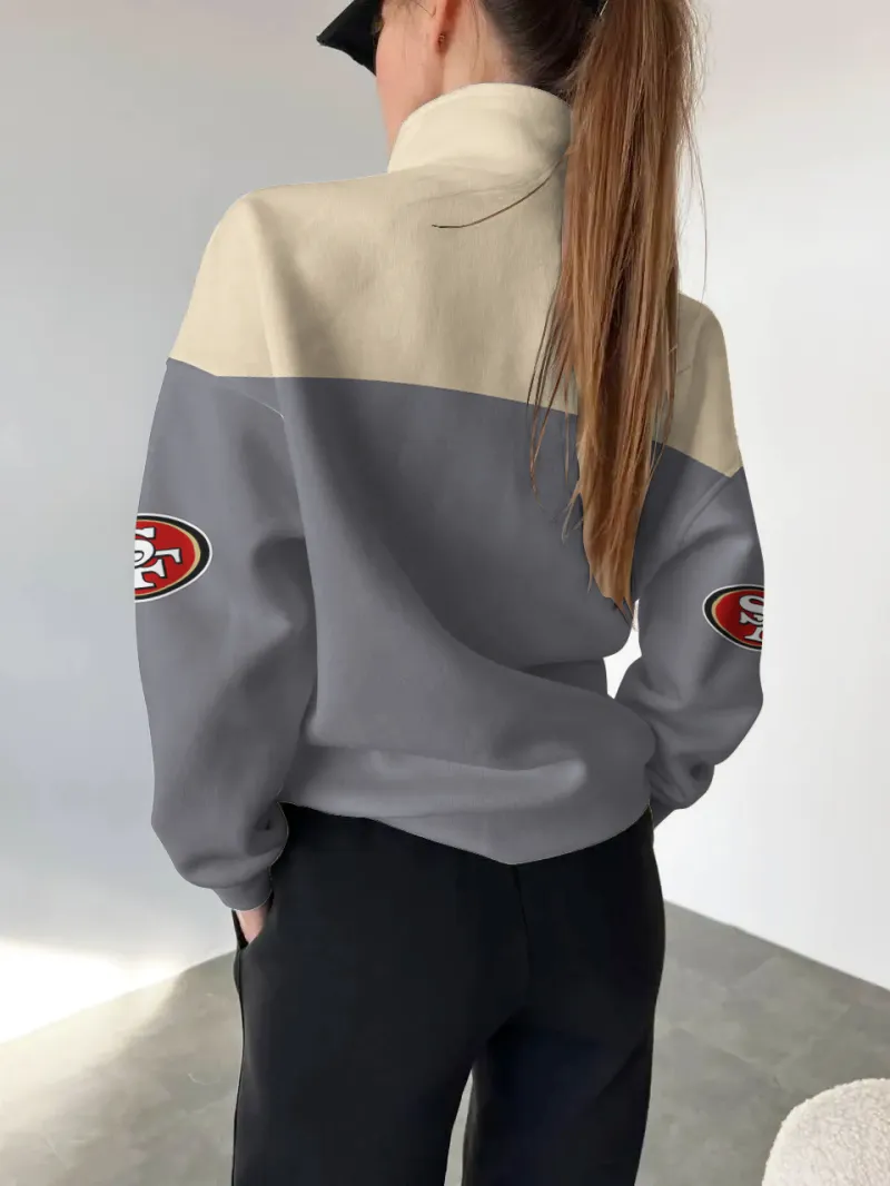 San Francisco 49ers Sweatshirt Back View
