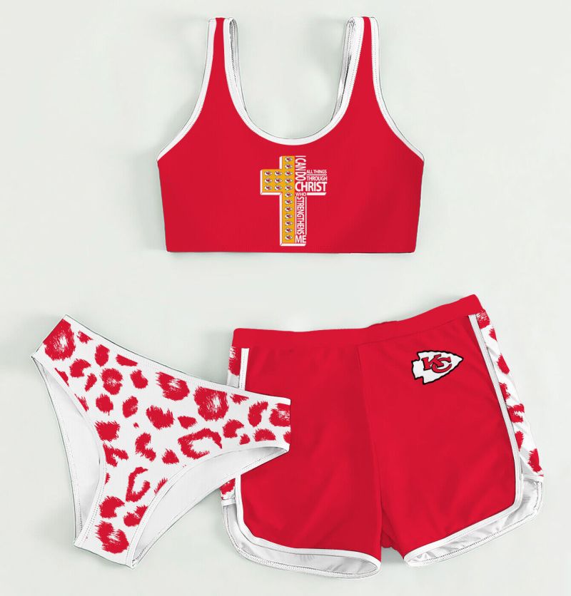 Kansas City Chiefs Women's Sports Set 3-Piece