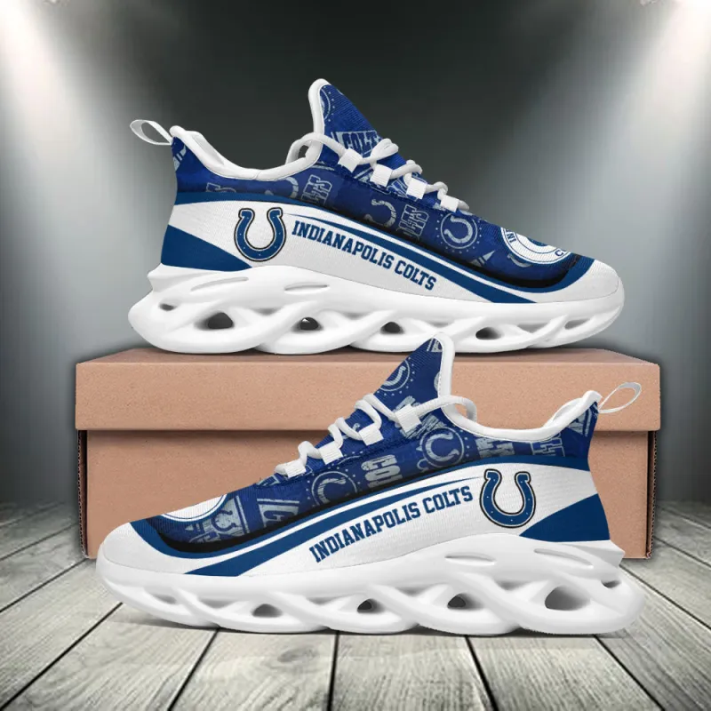 Indianapolis Colts Yezy Running Sneakers