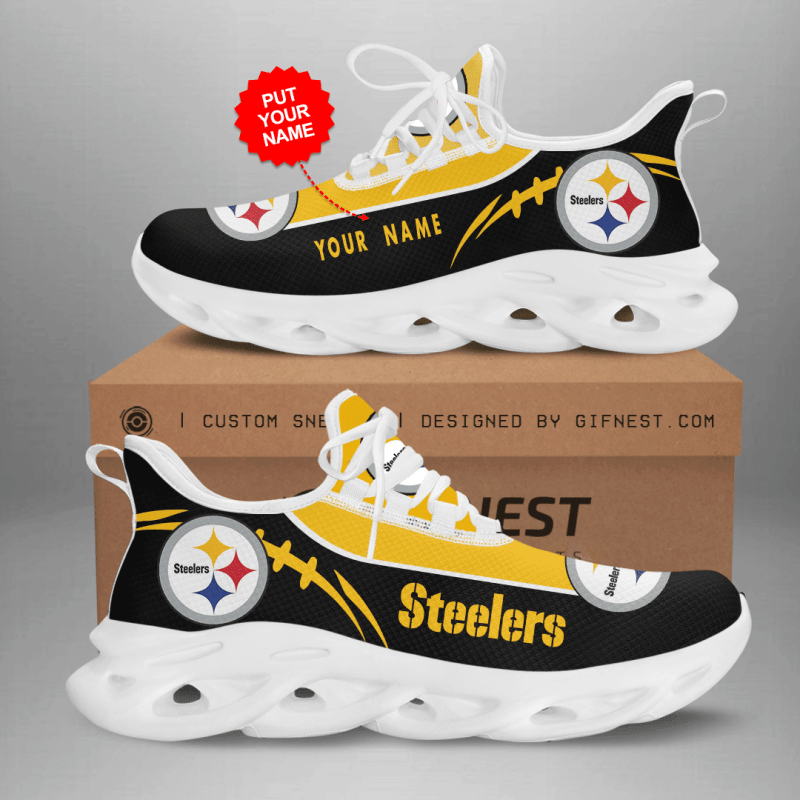 Pittsburgh Steelers Yezy Running Sneakers