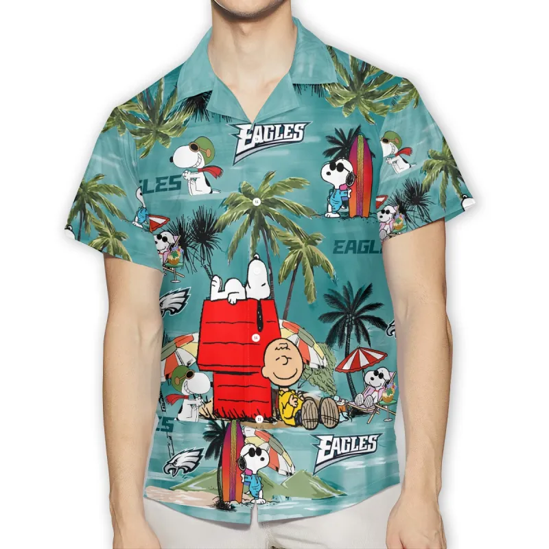 Philadelphia Eagles Summer Hawaiian Shirt