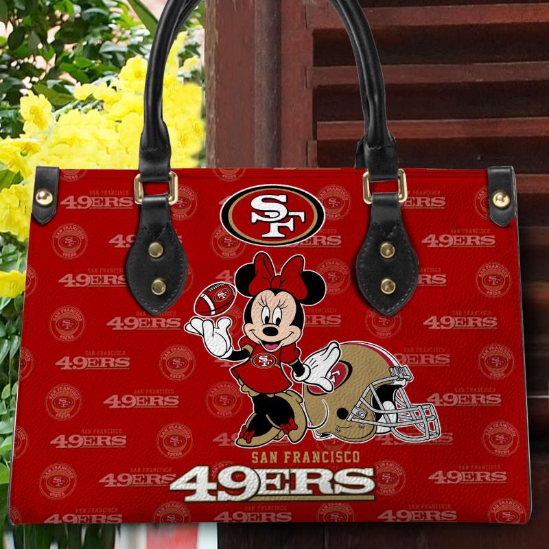 San Francisco 49ers Leather Hand Bag