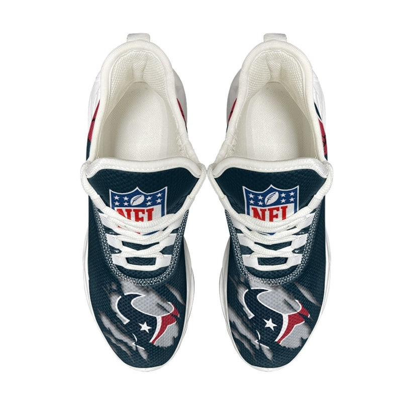 Houston Texans Sneakers 3D Max Soul Shoes