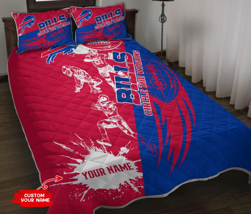 Buffalo Bills Personalized Quilt Set
