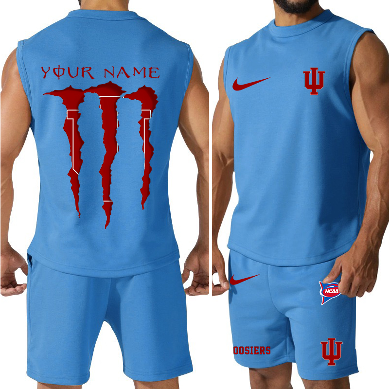 Indiana Hoosiers Tank Top and Shorts Image 4