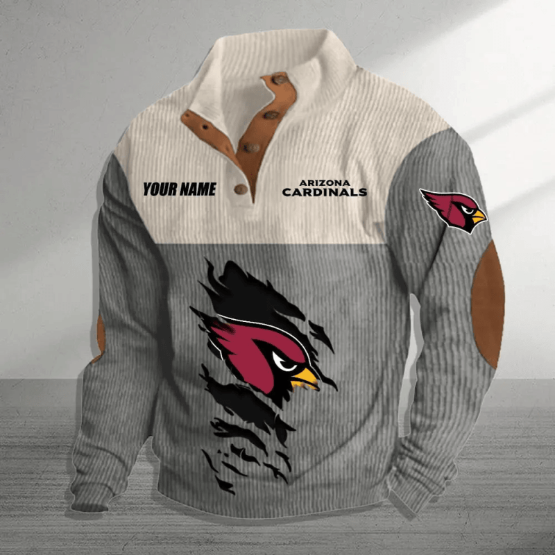 Arizona Cardinals Colorful Sweatshirt Detail View