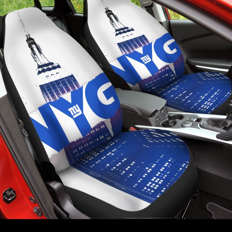 New York Giants Car Seat Covers
