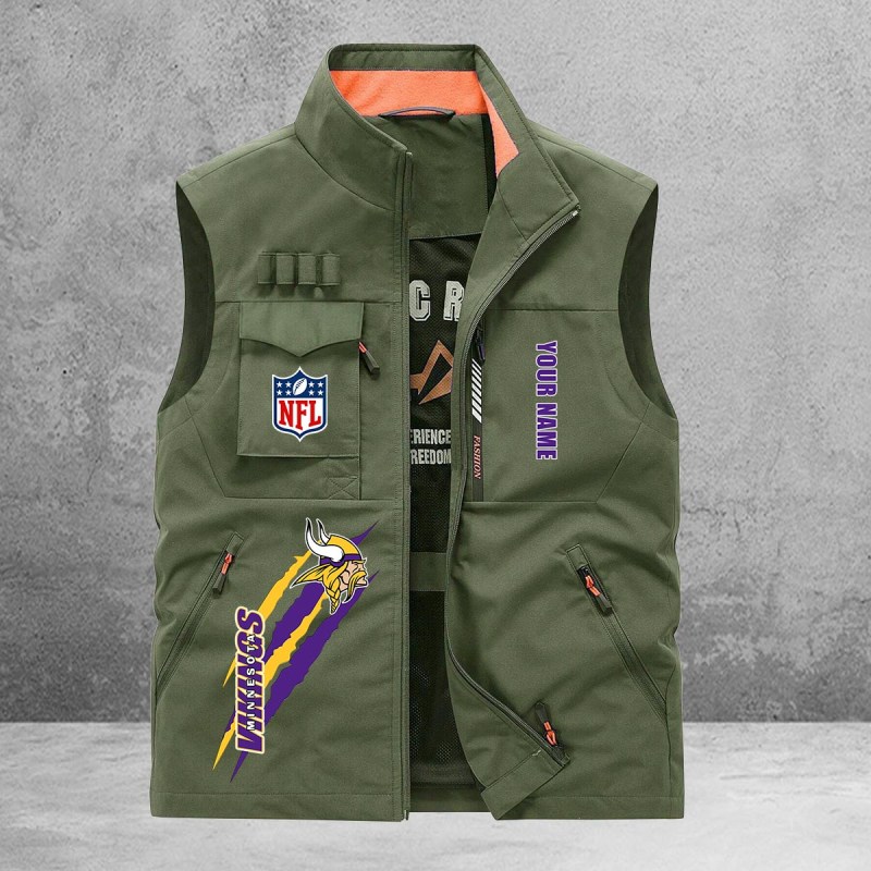 Comfortable Minnesota Vikings Vest