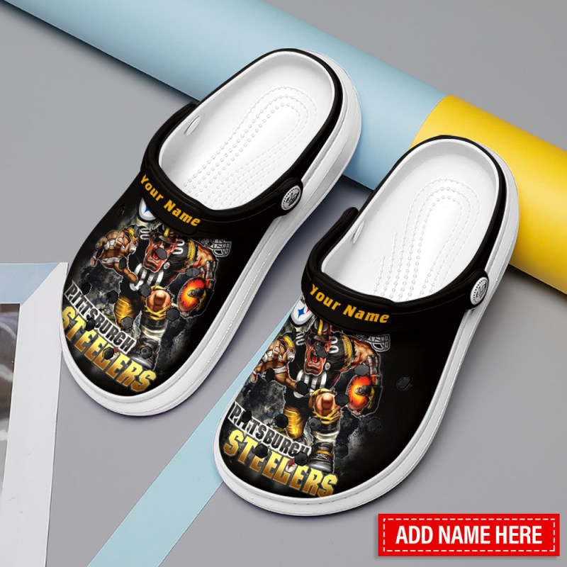 Pittsburgh Steelers Personalized Limited Clog