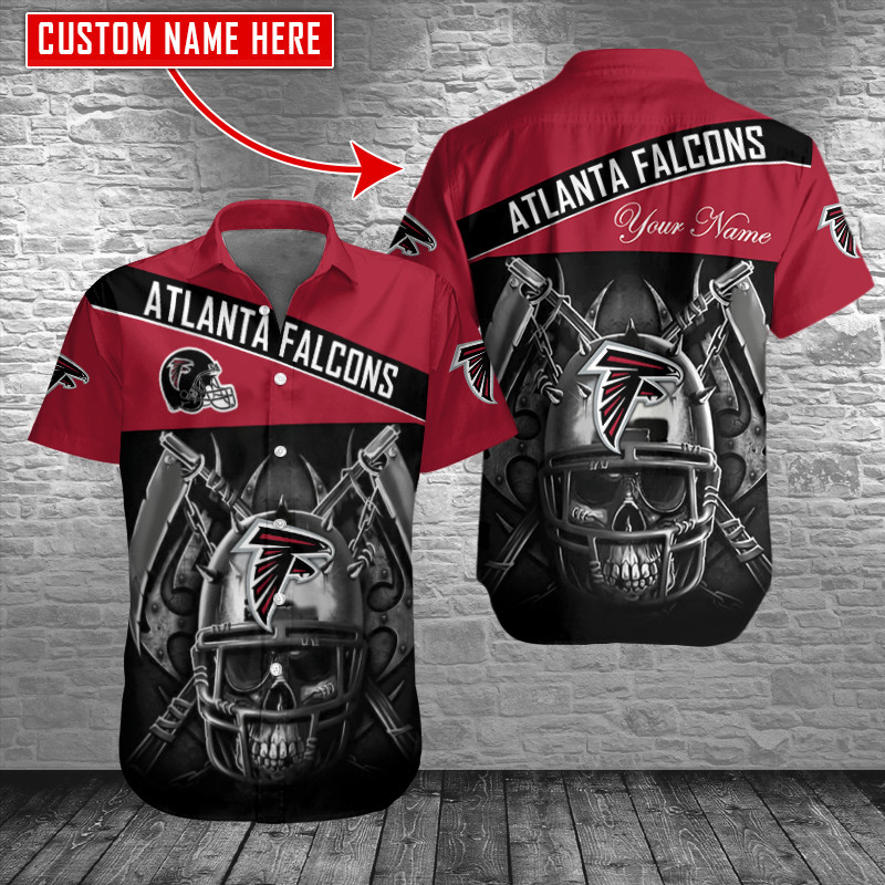 Sizing Chart for Atlanta Falcons Button Shirt