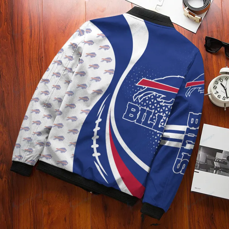 Buffalo Bills Bomber Jacket Detail