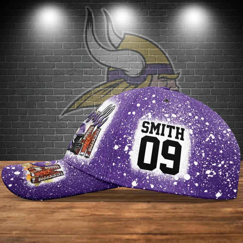 Minnesota Vikings Classic Cap Detail