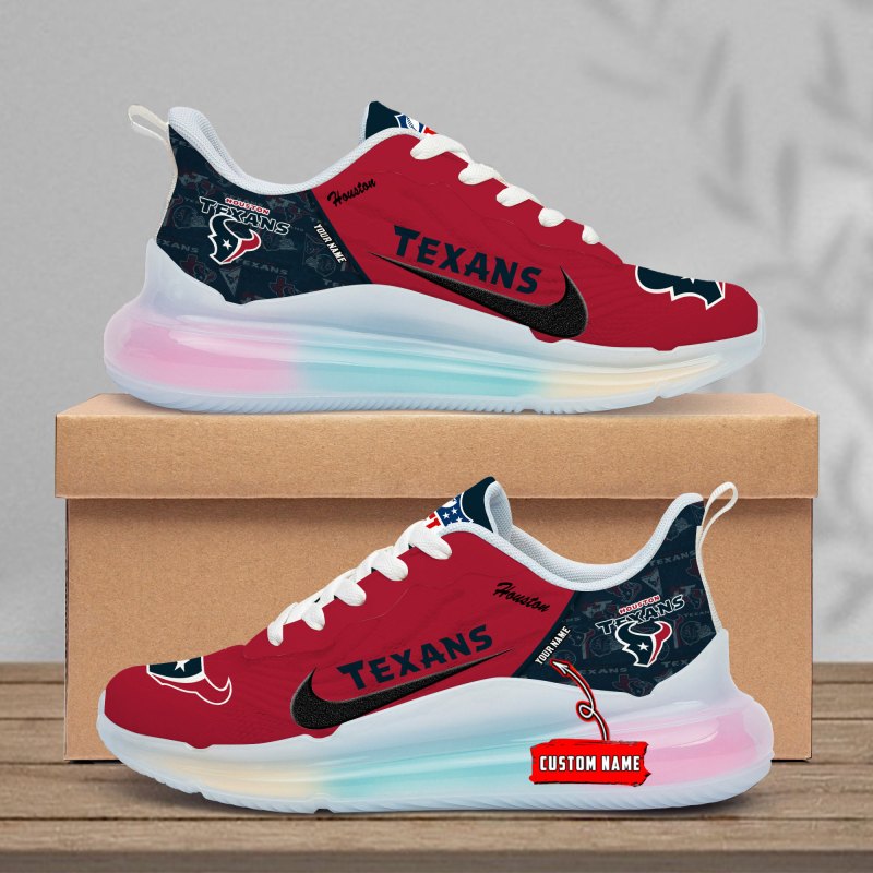 Houston Texans Running Shoes Side View