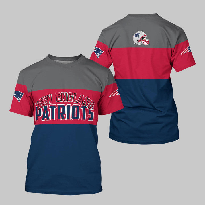 New England Patriots Extreme 3D T-Shirt