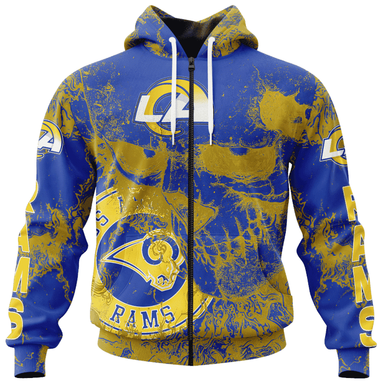 Los Angeles Rams Personalized Football Sweater