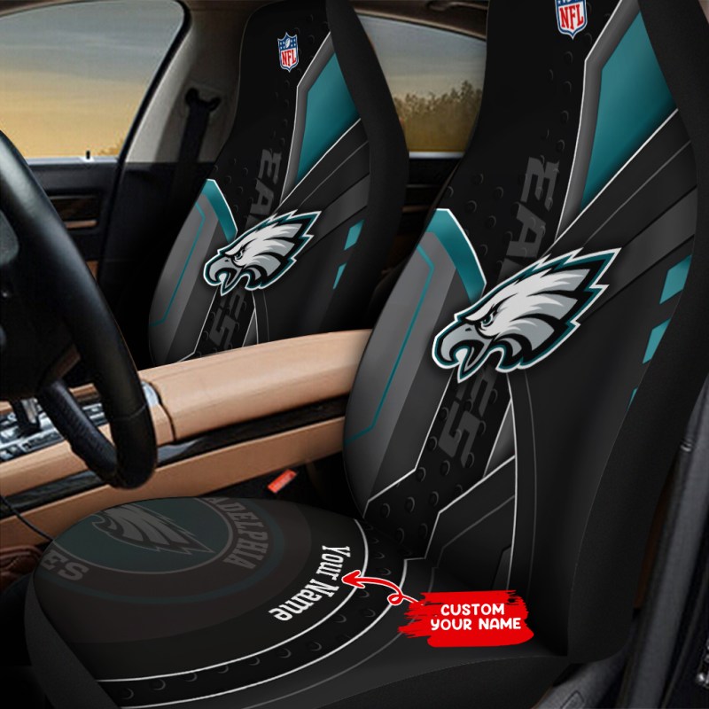 Personalized Eagles Seat Covers