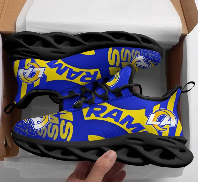 Los Angeles Rams Yezy Running Sneakers