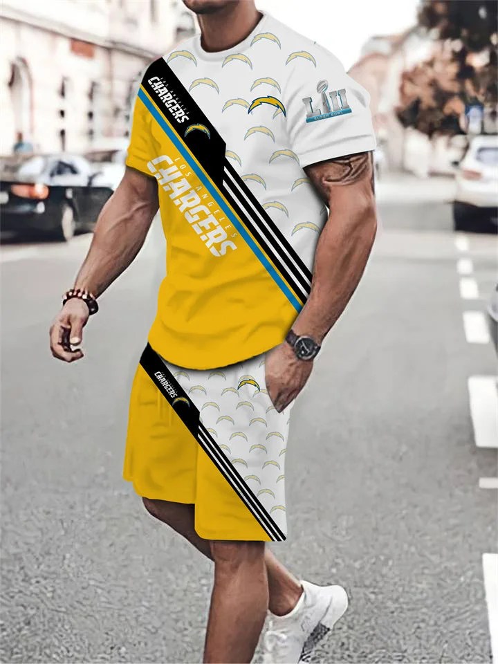 Los Angeles Chargers T-shirt and Shorts