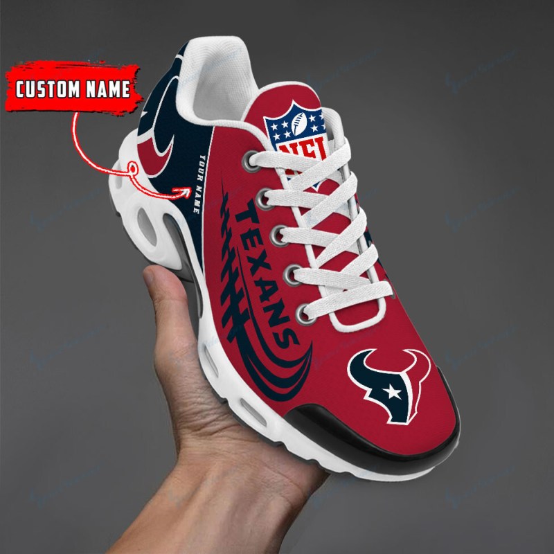 Houston Texans Sneakers on Display