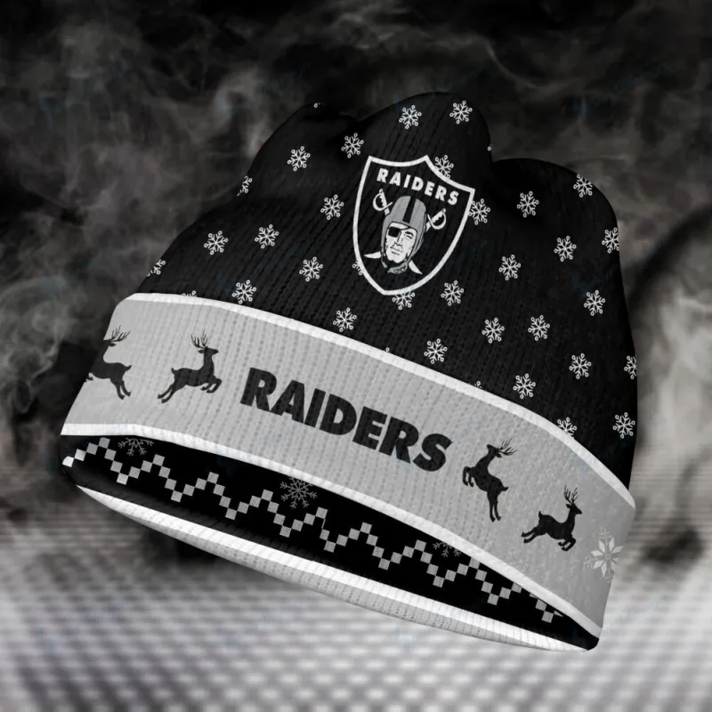 Las Vegas Raiders Wool Beanie