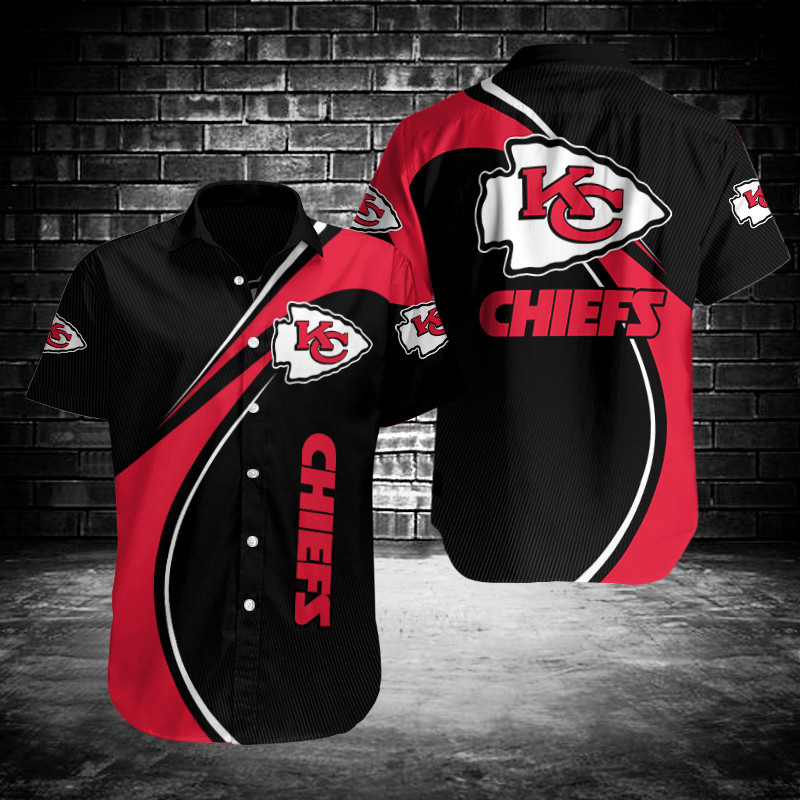 Kansas City Chiefs Button Shirt Sizing Chart