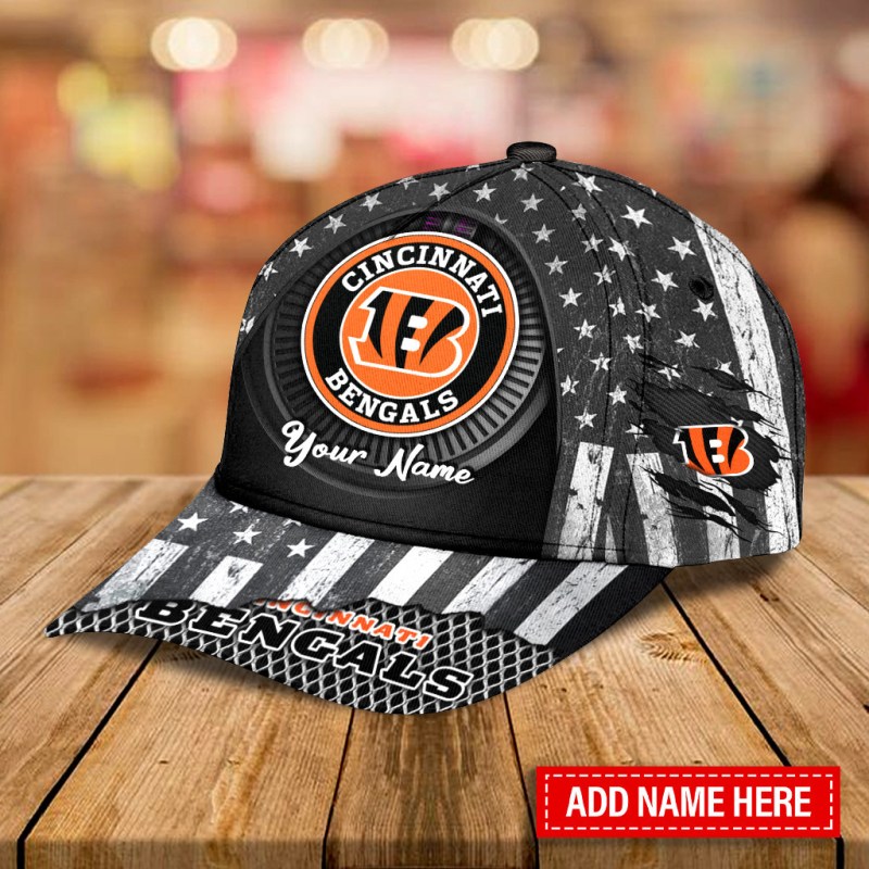 Cincinnati Bengals Personalized Classic Cap