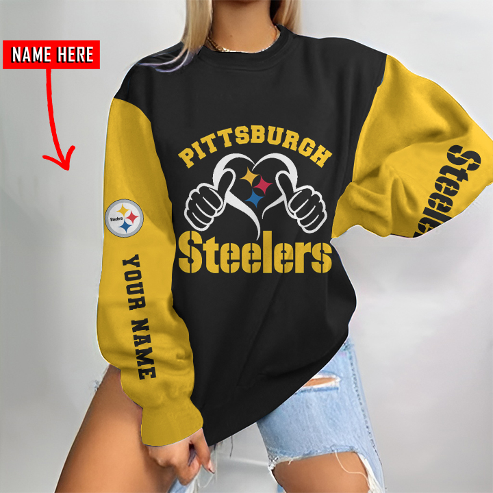Pittsburgh Steelers Personalized Sweatshirt