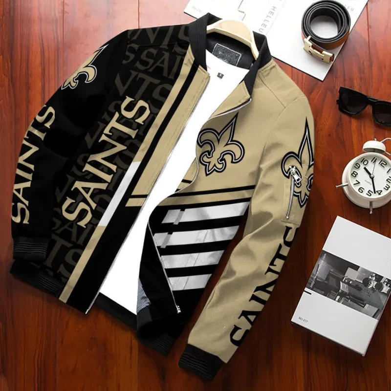 New Orleans Saints Bomber Jacket