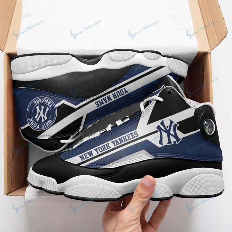 New York Yankees Personalized AJD13 Sneakers 1