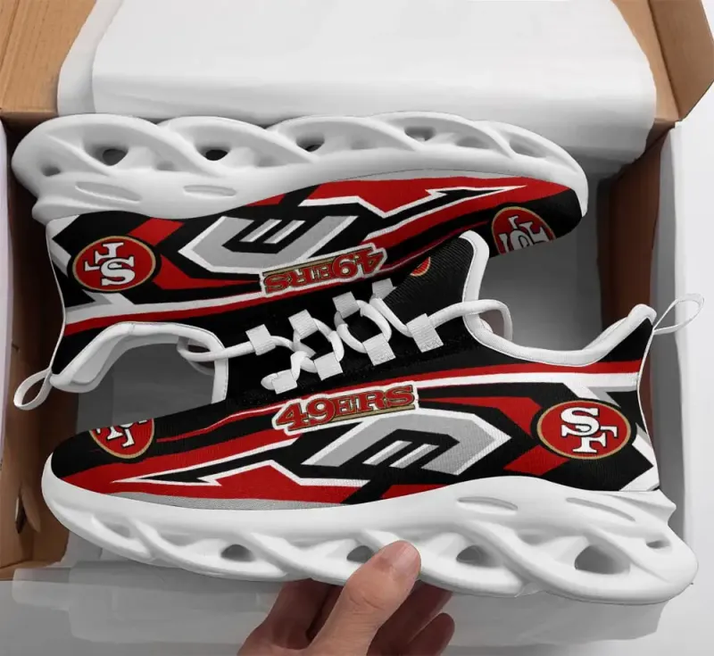 San Francisco 49ers Yezy Running Sneakers