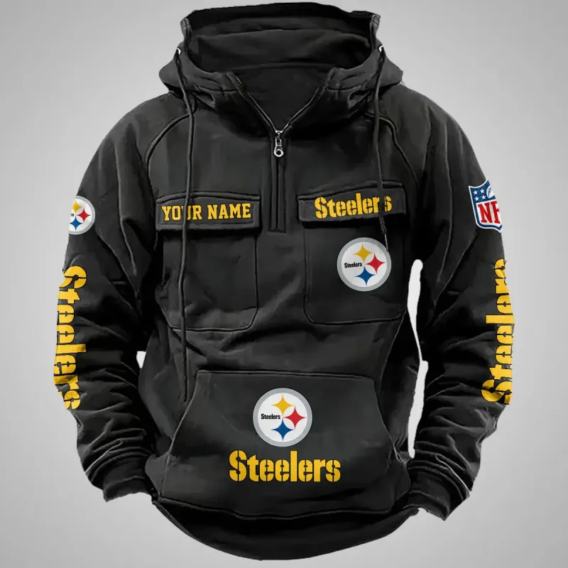 Multi-Pockets Hoodie for NFL Fans