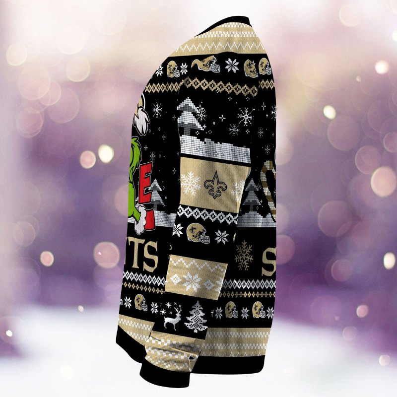 New Orleans Saints Christmas Sweater