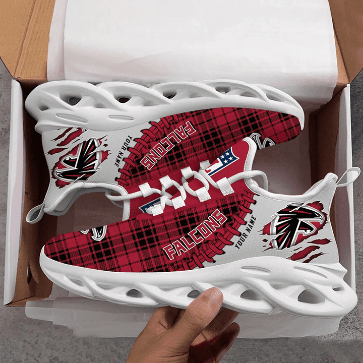 Atlanta Falcons Yezy Running Sneakers