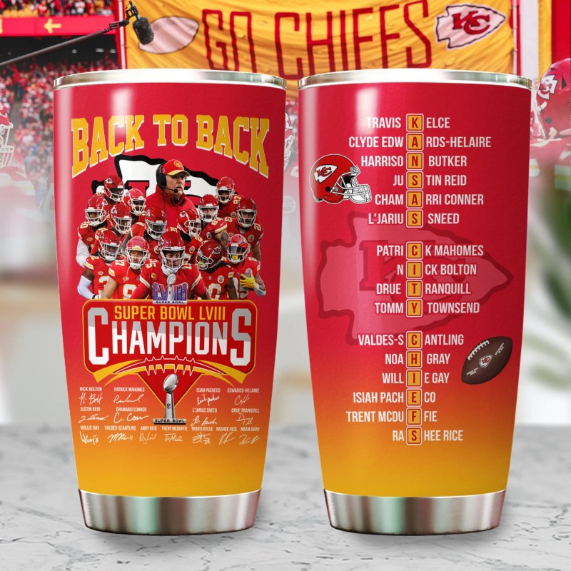 Kansas City Chiefs Tumbler