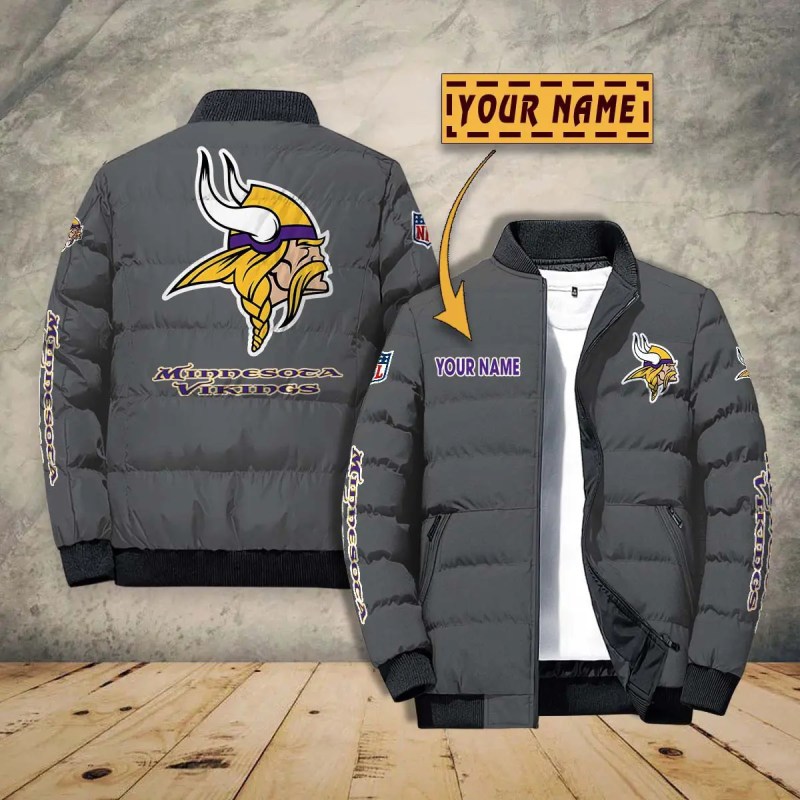Minnesota Vikings Puffer Jacket