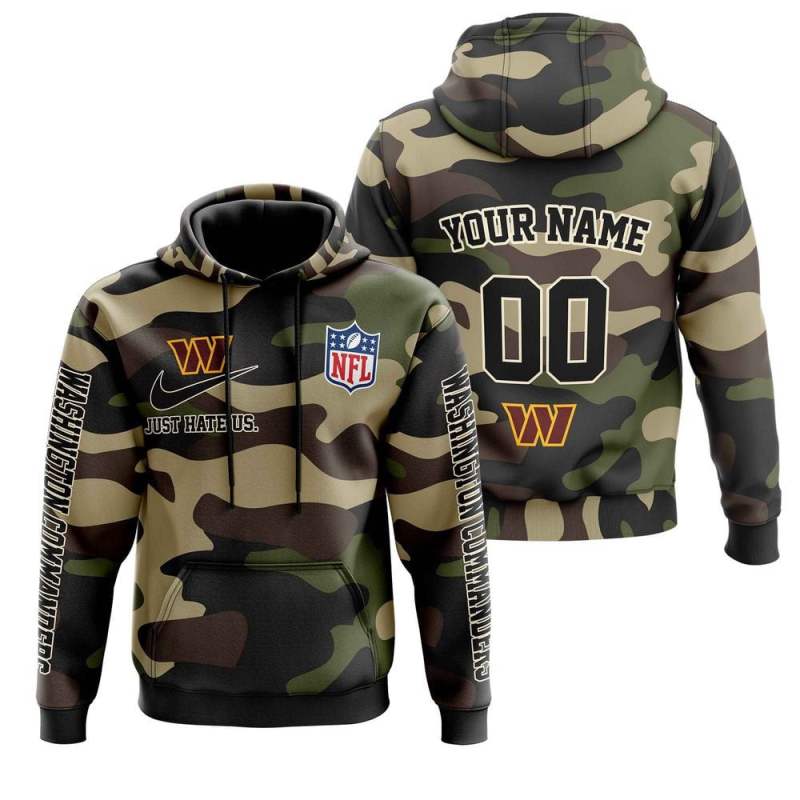Washington Commanders Personalized Hoodie