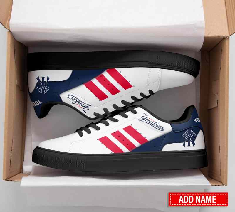 New York Yankees Sneakers Back View