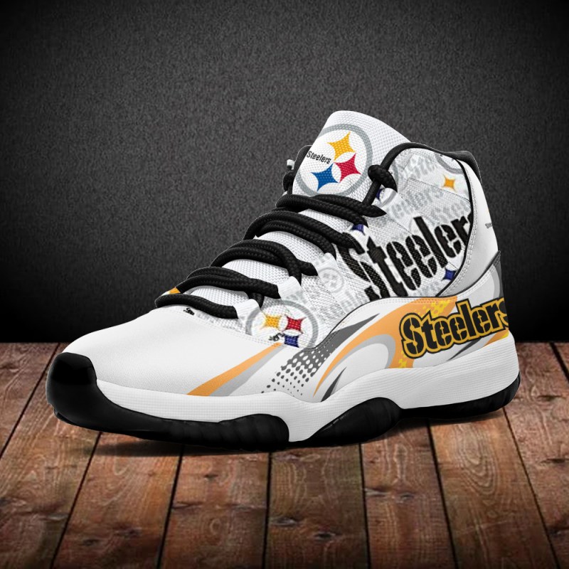 Pittsburgh Steelers AJD11 Sneakers Side View