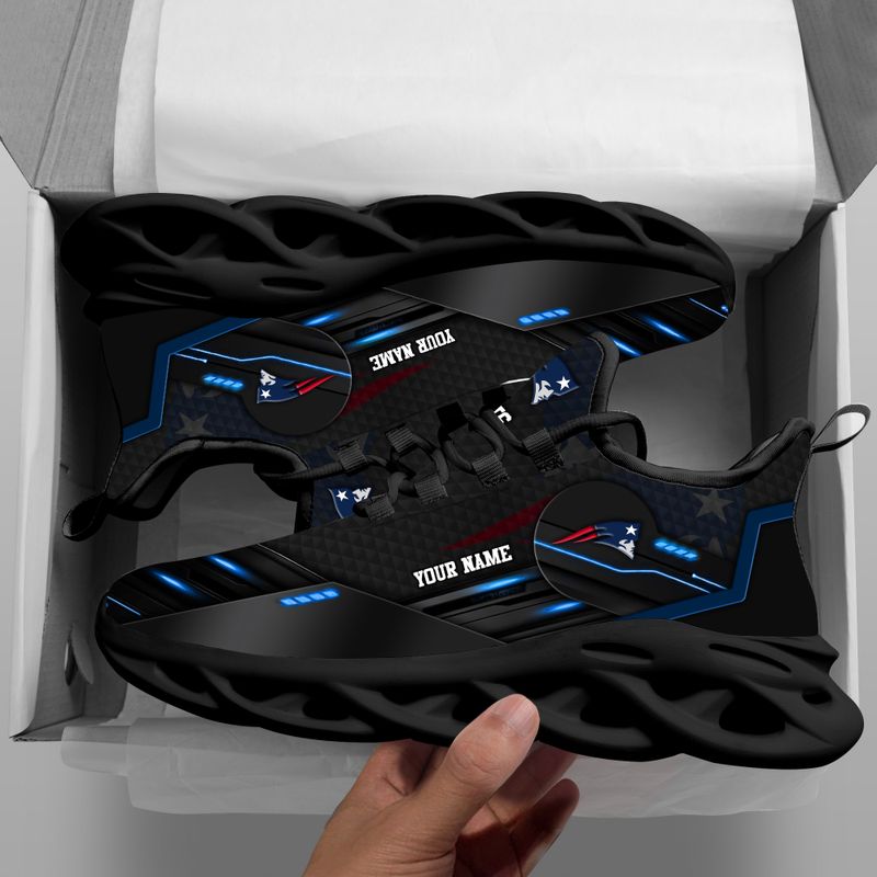 New England Patriots Yezy Running Sneakers